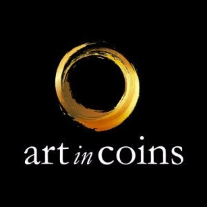 Art in Coins logo