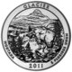 2011 ATB - Glacier National Park 5 oz Silver Coin
