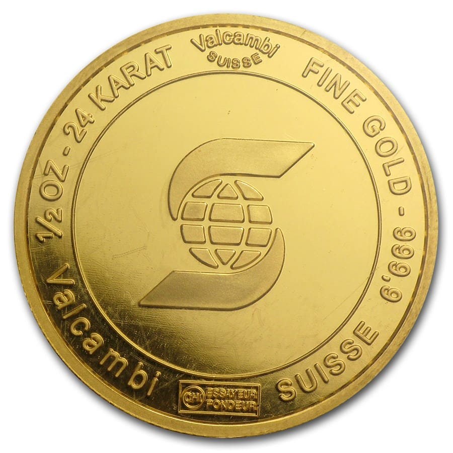 1/2 oz Gold Round