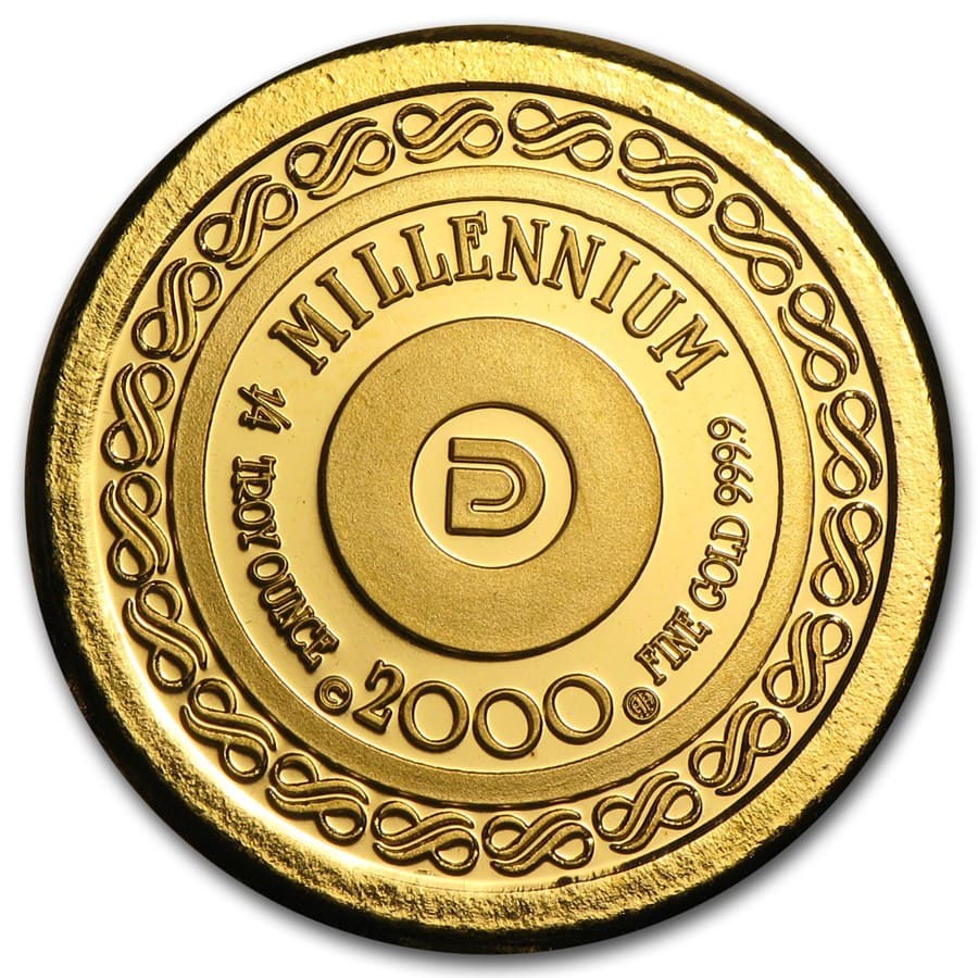 1/4 oz Gold Round