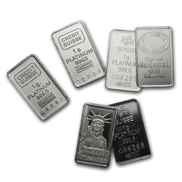 1 Gram Platinum Bar - Secondary Market