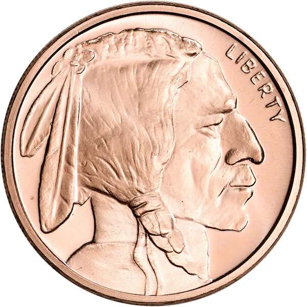 1 oz Copper Round