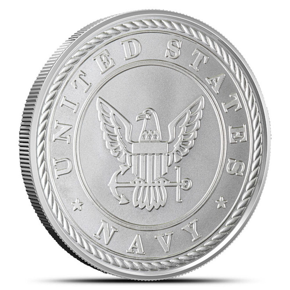 1 oz United States Navy Silver Round