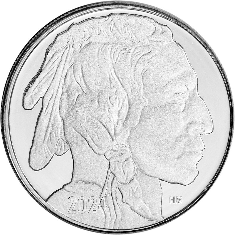 1 oz Silver Buffalo Round (Highland Mint)