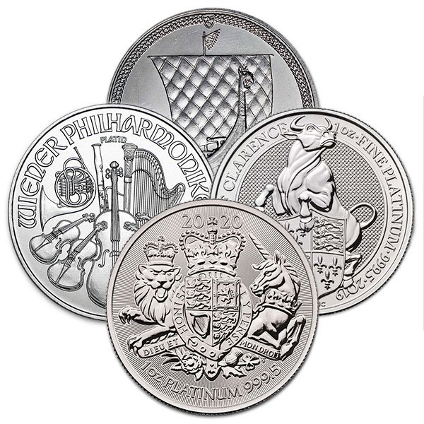 Random 1 Troy Ounce Platinum Coin 
