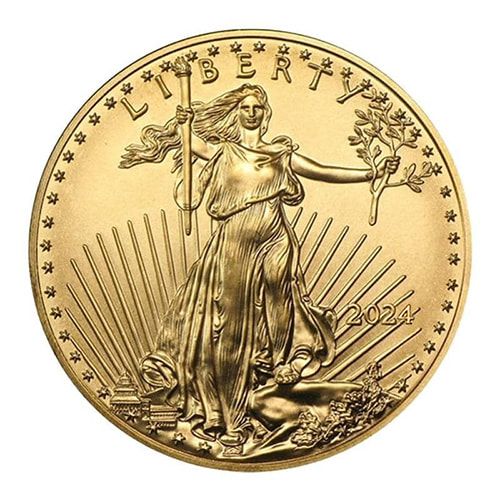 2024 American Gold Eagle 1/2 oz Coin