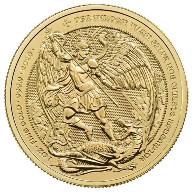 2026 1 oz Great Britain Angel Gold Coin