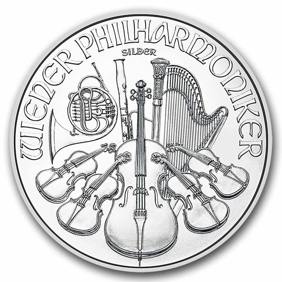 2026 Austria 1/25 oz Platinum Philharmonic Coin