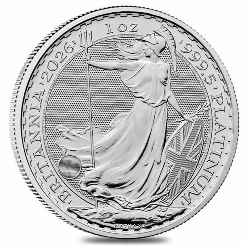 2026 Great Britain 1 oz Platinum Britannia Coin BU