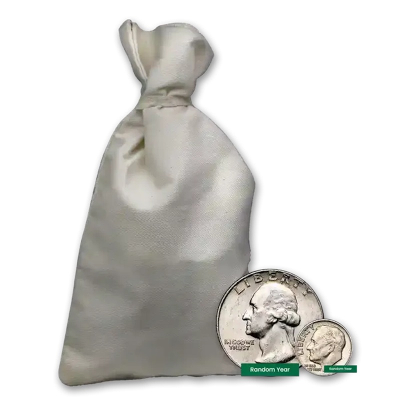 $250 Face Value Bag of 90% Silver U.S. Coins