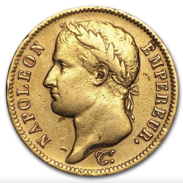 Best prices for 40 Francs Gold Coins