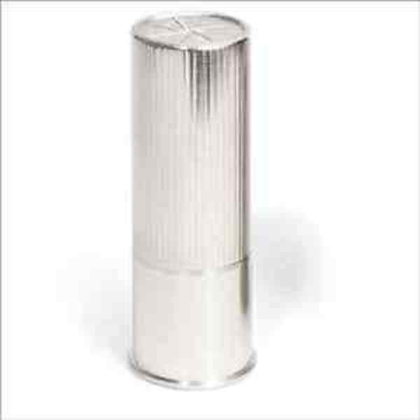 5 oz 12 Gauge Shotgun Shell Silver Replica