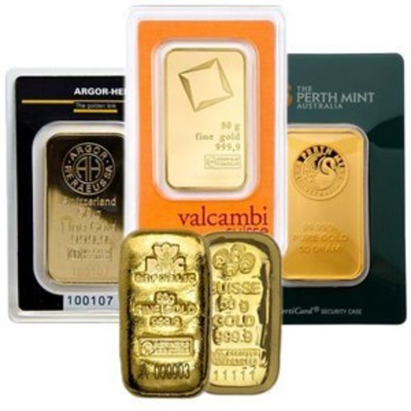 50 Gram Gold Bar