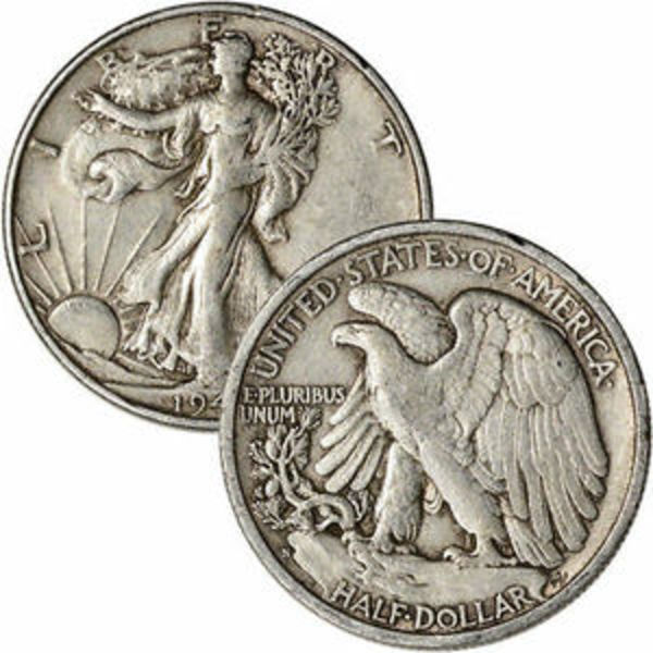 Walking Liberty Half Dollars - $10 Face Value 90% Silver