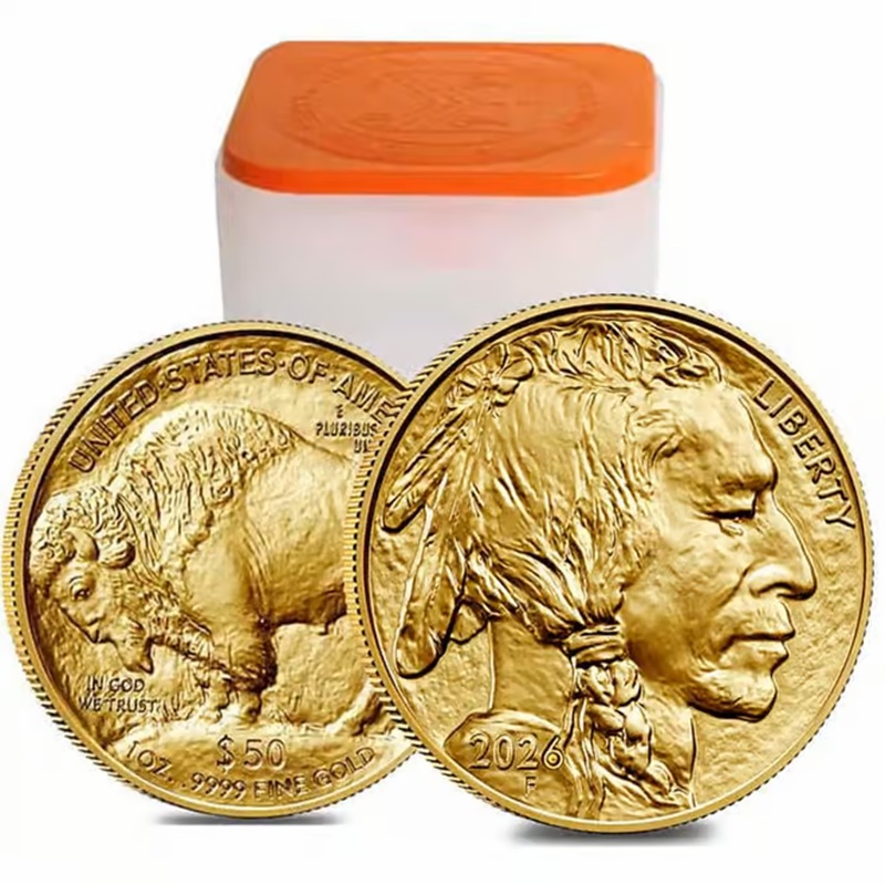  Tube of 20 2026 1 oz Gold American Eagle
