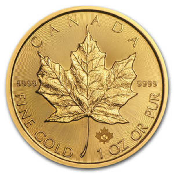 Maple Leaf 1 oz Gold Coin (Random Year)