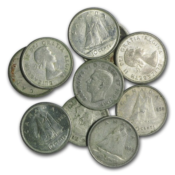$1 Face Value 80% Canada Junk Silver