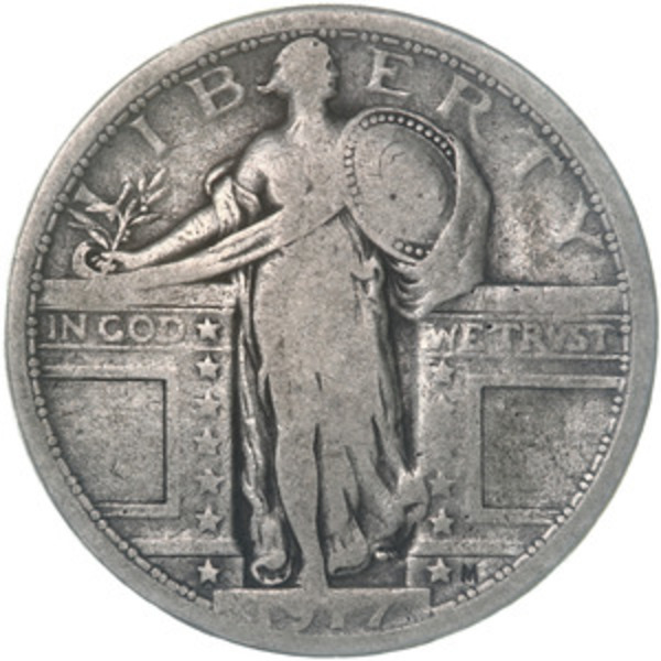 $10 Face Value 90% Silver Standing Liberty Quarters