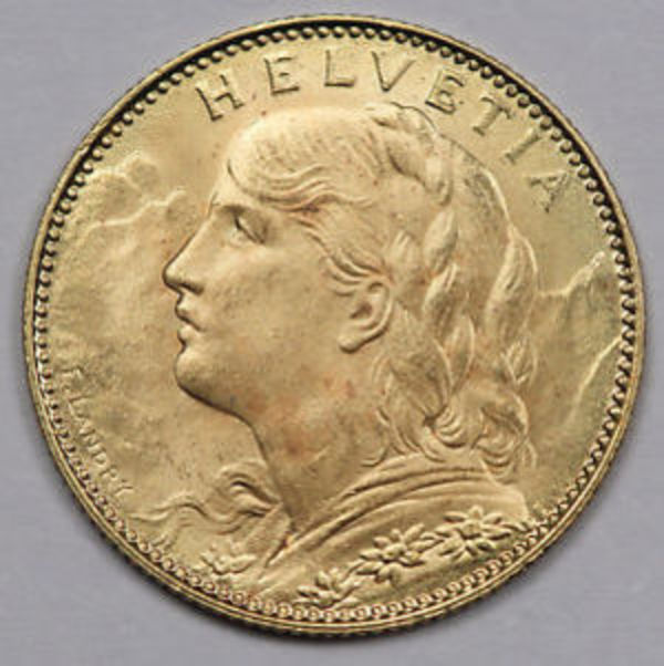 10 Francs Switzerland Gold (Random)