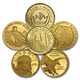1/10 oz Gold Round