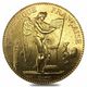 100 Francs Gold Lucky Angel (Avg Circ)