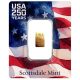 1/100th oz 250th Anniversary USA Gold Bar