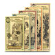 Nevada Goldback Gold Note 5 Piece Set