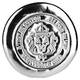 5 oz Hand Poured Silver Button Scottsdale Mint
