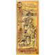 25 Wyoming Goldback 1/40 oz 24K Gold Foil Aurum Note