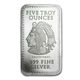Aztec Calendar 5 oz Silver Bar